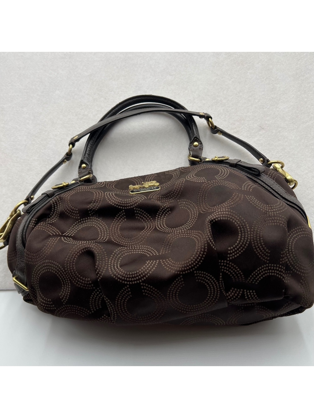 Coach signature Madison satchel/shoulder bag (SKU-0466)